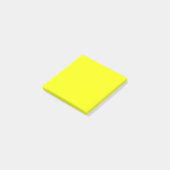 Helder Geel Effen  Post-it® Notes (Schuin)