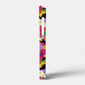 Helder gekleurd Floral Patroon dat u aanpast Case-Mate iPhone Case (Achterkant / Links)