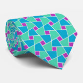 Helder gekleurd Islamitisch Pattern Necktie Stropdas (Opgerold)