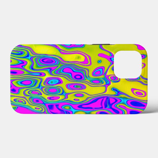 Helder gekleurd, kleurrijk Abstract patroon Case-Mate iPhone Case (Achterkant (horizontaal))