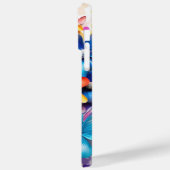 HELDER GEKLEURDE 3D LOOK BLOEMEN Case-Mate iPhone CASE (Achterkant / Links)