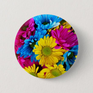 Helder gekleurde dagen ronde button 5,7 cm