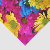 Helder gekleurde dagen tissuepapier (Detail)