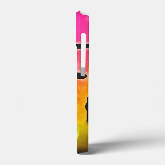 Helder gekleurde Funky Cool Abstract Case-Mate iPhone Case (Achterkant / Links)