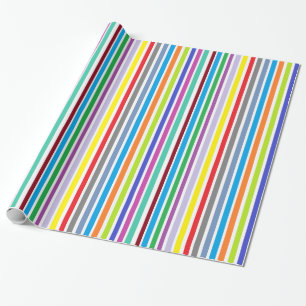Helder gekleurde Gift Wrap Cadeaupapier