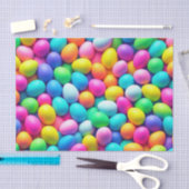 Helder gekleurde Paasei/Lente Tissuepapier (Craft)