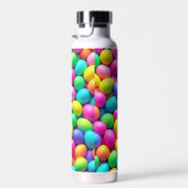 Helder gekleurde Paasei/Lente Waterfles (Rechts)