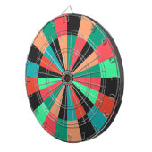 Helder gekleurde speelkamer of Den Dartboard Dartbord (Voorkant Rechts)