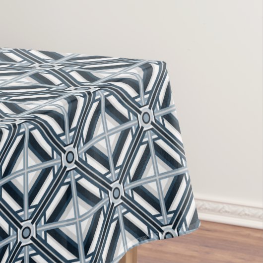 Helder geometrisch ontwerp tafelkleed (Voorbeeld)