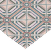 Helder geometrisch ontwerp tafelkleed (Gekanteld)