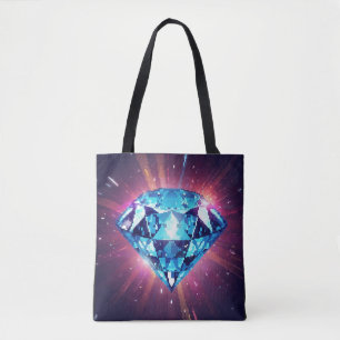 Helder Gepixeliseerde Diamant  Draagtas