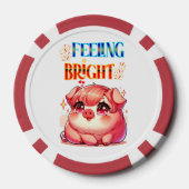 Helder gevoel poker chips (Achterkant)