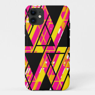 Helder grafisch ontwerp uitlijnen iPhone 11 hoesje