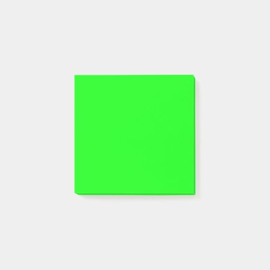 Helder groen post-it® notes (Voorkant)