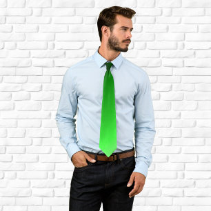 Helder groene ombre stropdas