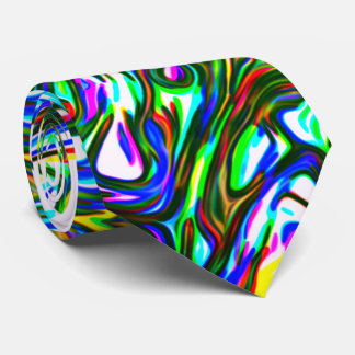 Helder Kleurrijk Koel Funky Stropdas