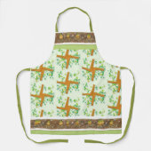 Helder Kruis met Spring Bulbs Schort (Voorkant)