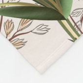 Helder lenteveld. Romantisch patroon Fleece Deken (Hoek)