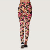Helder libellen leggings (Achterkant)