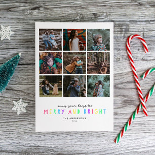 Helder Licht Multi-Foto Kerstkaart