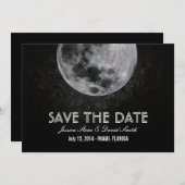 Helder Maan Opslaan van de Datum Aankondigingen (Voorkant / Achterkant)