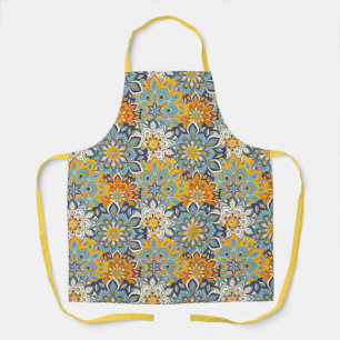 Helder Mandala-patroon Schort