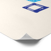 Helder met de hand getekend stamontwerp element. poster (Hoek)