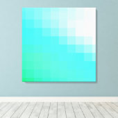 Helder minimalistisch ontwerp canvas afdruk (Insitu (Houten vloer))