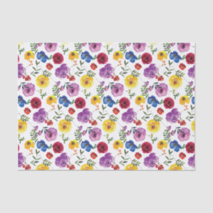Helder & Mooi Waterverf Bloemencadeau Tissuepapier
