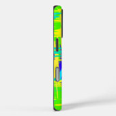 Helder Neon gekleurd patroon ontwerp Case-Mate iPhone Case (Achterkant / Rechts)