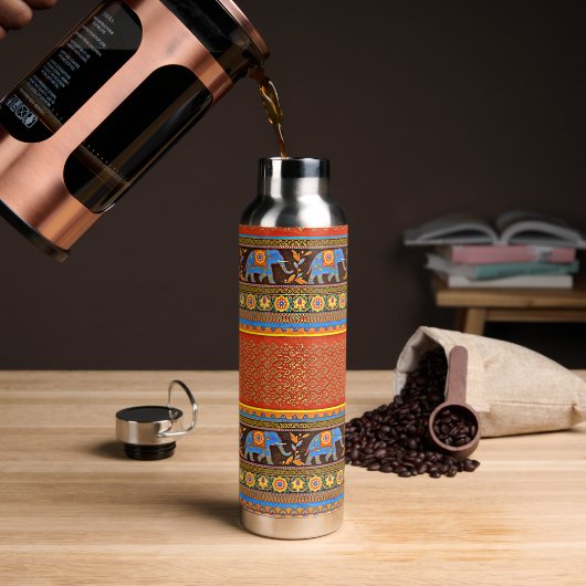 Helder olifanten waterfles (Koffie)