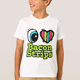 Helder ooghart I hou van bacteriestaven T-shirt