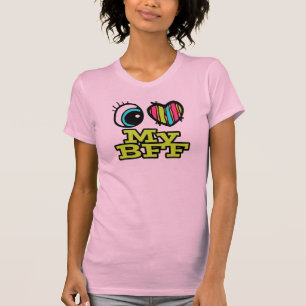 Helder ooghart Ik hou van mijn BFF T-shirt