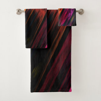 Helder overeenkomend abstract  bad handdoek