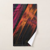 Helder overeenkomend abstract bad handdoek (Handdoek)