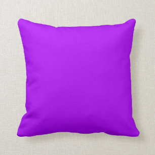 Helder Paarse Fuchsia Neon Paarse kleuren Kussen
