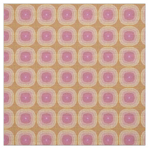 Helder Pastel Roze Geel Ochre Bali Batik Patroon Stof