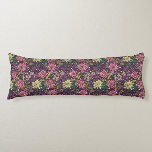 Helder patroon lichaamskussen (Voorkant)