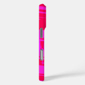 Helder Patroonontwerp in neonkleuren Case-Mate iPhone Case (Achterkant / Rechts)