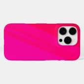 Helder patroonontwerp in rood en warm roze Case-Mate iPhone case (Achterkant (horizontaal))