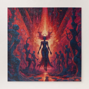 Helder Rave bij het Lake of Fire - Ken Gage Legpuzzel