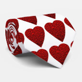 Helder rood Afbeelding. Stropdas (Opgerold)