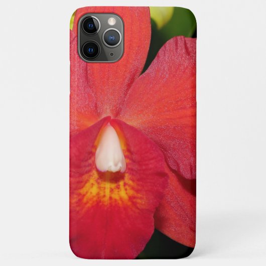 Helder rood Orchid Case-Mate iPhone Case (Achterkant)