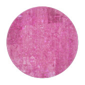 Helder Roze Abstract Mozaïek Gloss Snijplank (Voorkant)