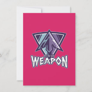 Helder Roze Behang Modern Minimalistisch Ontwerp Bedankkaart