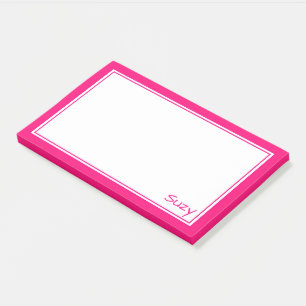 Helder roze Post it Note voor Suzy voor jou