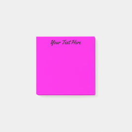 Helder roze post-it® notes