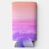 Helder Roze Tropisch Strand Bachelorette Trendy (Achterkant)