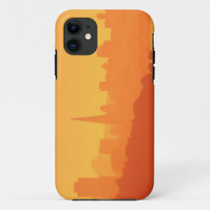 Helder San Francisco zonsondergang. iPhone 11 Hoesje