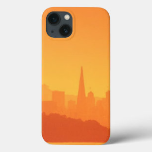 Helder San Francisco zonsondergang. iPhone 13 Hoesje